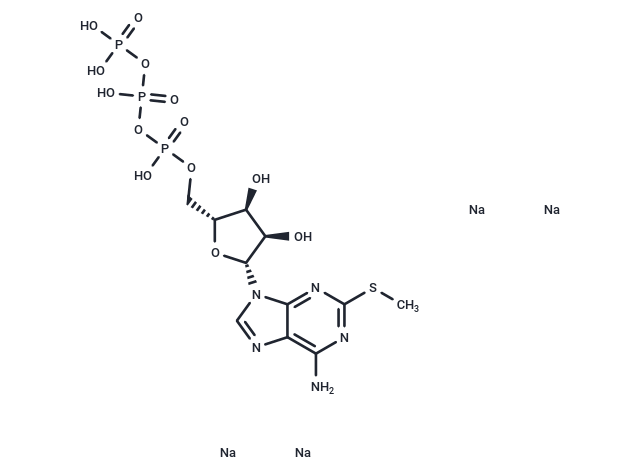 化合物 2-Methylthio-ATP tetrasodium,2-Methylthio-ATP tetrasodium