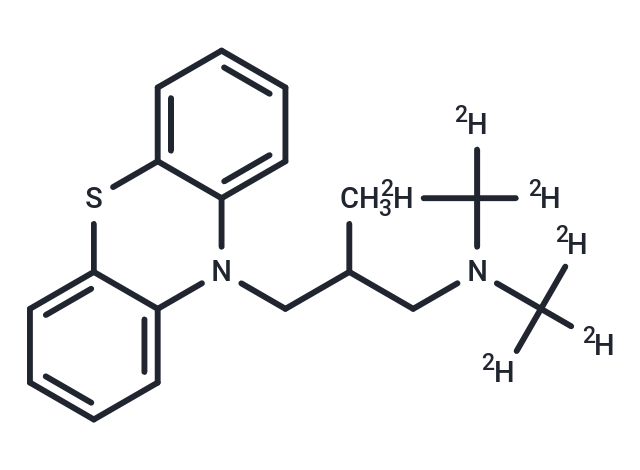 化合物 Alimemazine D6,Alimemazine D6