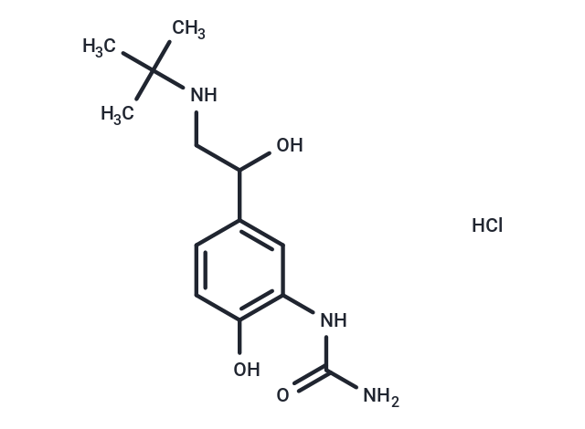 化合物 Carbuterol hydrochloride,Carbuterol hydrochloride