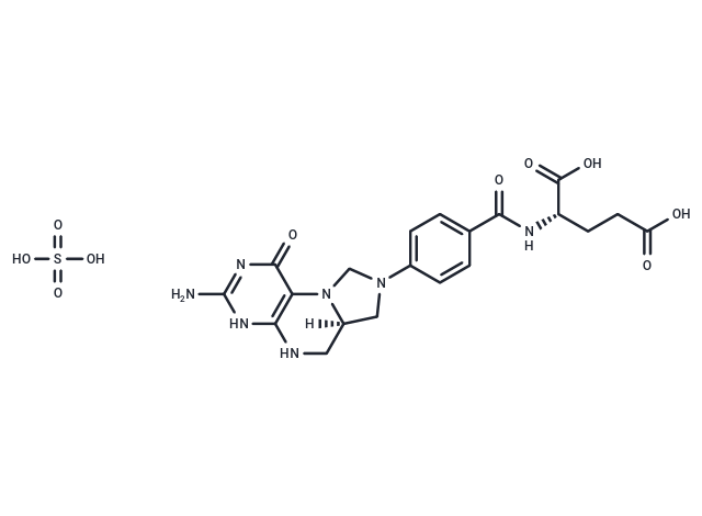 化合物 Arfolitixorin sulfate,Arfolitixorin sulfate