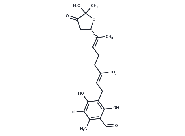 化合物 Ascofuranone,Ascofuranone