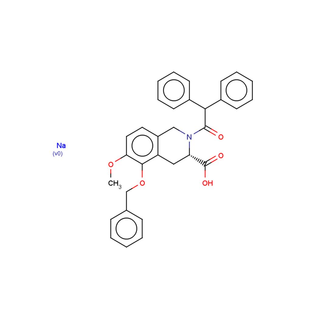 化合物 Olodanrigan sodium,Olodanrigan sodium