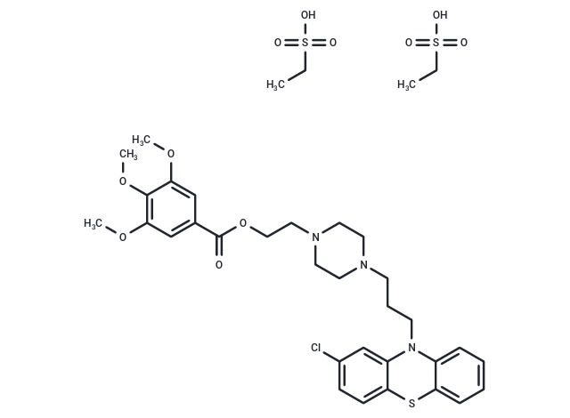 化合物 Methophenazine diethanesulfonate,Methophenazine diethanesulfonate