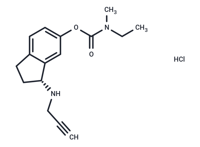 化合物 Ladostigil hydrochloride,Ladostigil hydrochloride