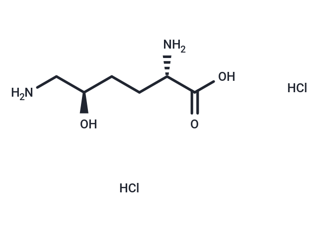 化合物 L-hydroxylysine dihydrochloride,L-hydroxylysine dihydrochloride