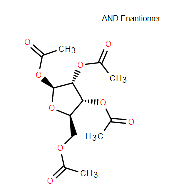 1,2,3,5-四乙酰-β-D-呋喃核糖,Beta-D-Ribofuranose 1,2,3,5-tetraacetate