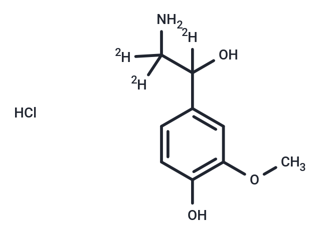 化合物 rac NorMetanephrine-d3 Hydrochloride,rac NorMetanephrine-d3 Hydrochloride