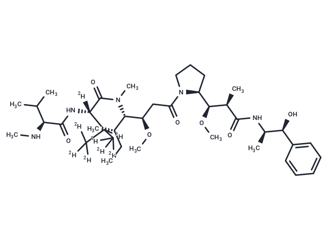 化合物 MMAE-d8,MMAE-d8