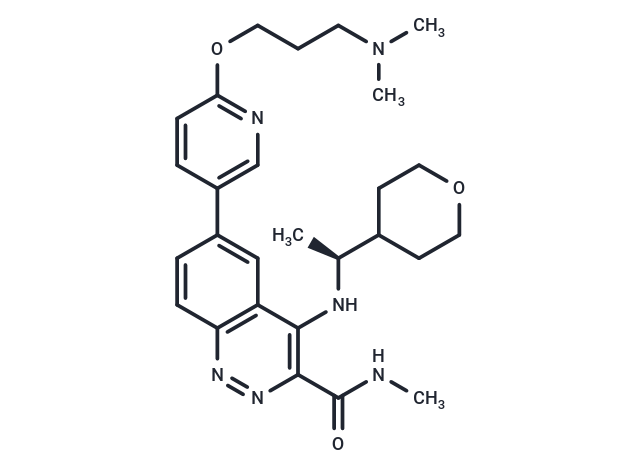 化合物 ATM Inhibitor-1,ATM Inhibitor-1