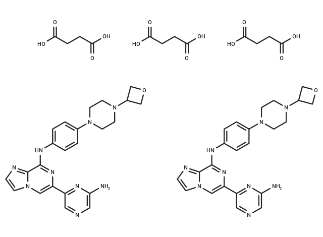 化合物 Lanraplenib succinate,Lanraplenib succinate