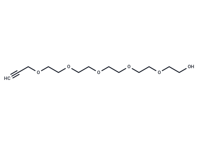 化合物 Propargyl-PEG5-OH,Propargyl-PEG5-OH