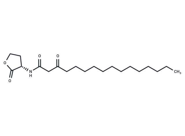 N-3-oxo-hexadecanoyl-L-Homoserine lactone,N-3-oxo-hexadecanoyl-L-Homoserine lactone