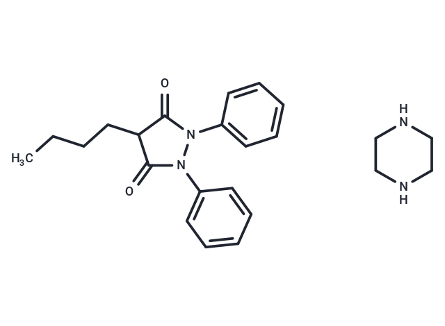 化合物 Pyrazinobutazone,Pyrazinobutazone