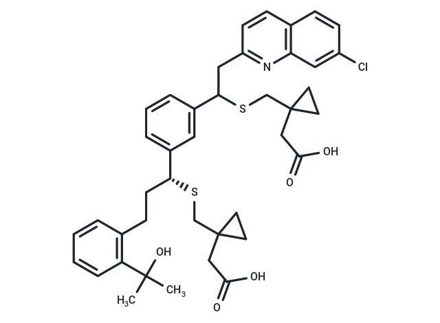 化合物 Montelukast bis-sulfide,Montelukast bis-sulfide