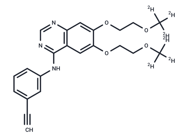 化合物 Erlotinib-d6,Erlotinib-d6