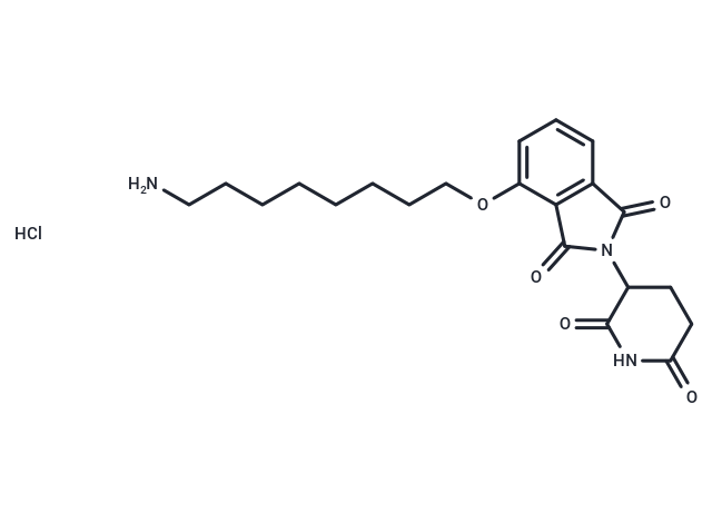 Thalidomide-O-C8-NH2 hydrochloride,Thalidomide-O-C8-NH2 hydrochloride