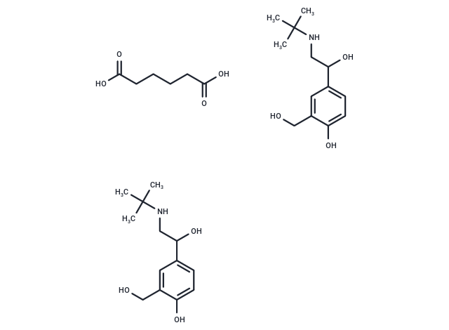 化合物 Albuterol adipate,Albuterol adipate