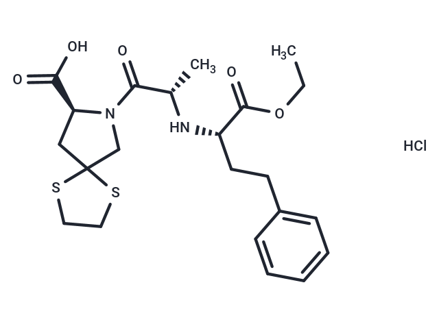 化合物 Spirapril hydrochloride,Spirapril hydrochloride