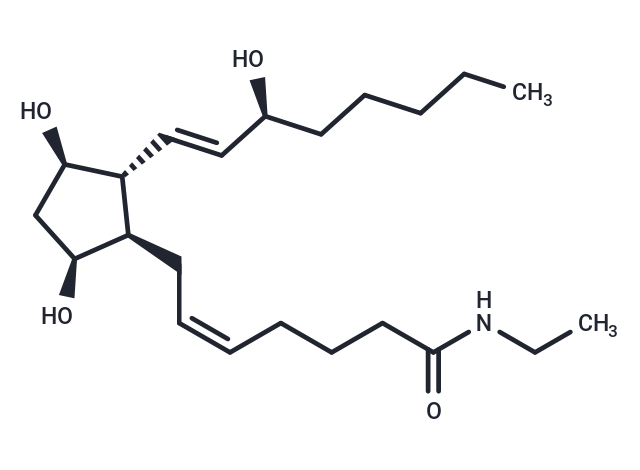 化合物 Prostaglandin F2α ethyl amide,Prostaglandin F2α ethyl amide