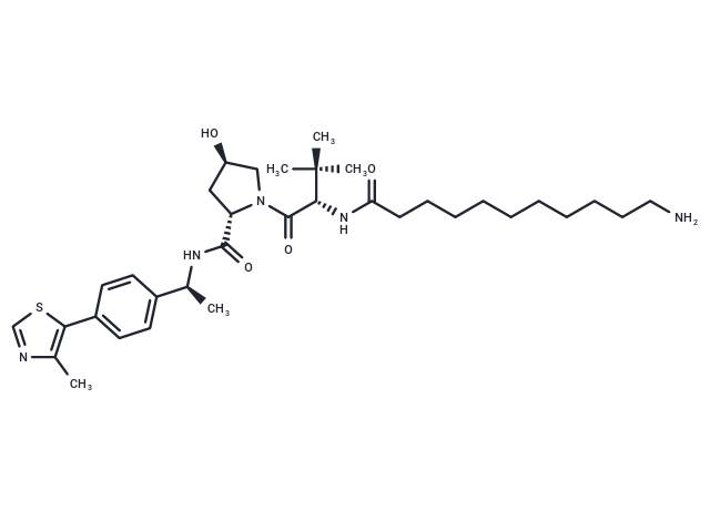 化合物 (S,R,S)-AHPC-Me-C10-NH2,(S,R,S)-AHPC-Me-C10-NH2