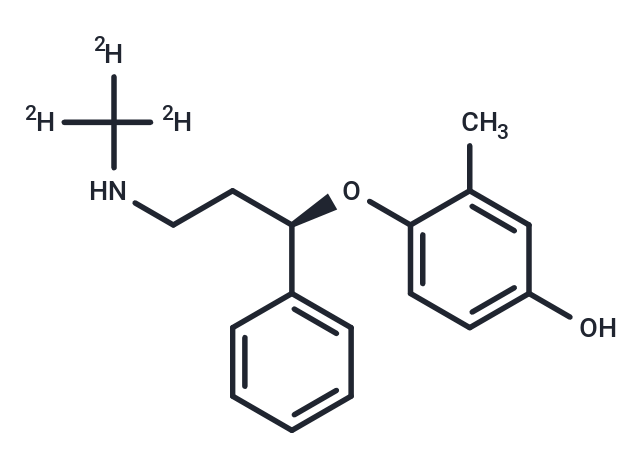 化合物 4-Hydroxyatomoxetine D3,4-Hydroxyatomoxetine D3