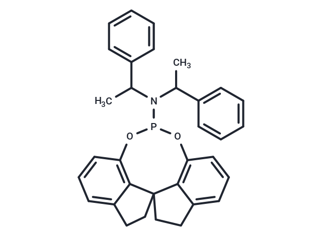 化合物 (11aR)-10,11,12,13-Tetrahydro-N,N-bis[(1R)-1-phenylethyl]diindeno[7,1-de:1',7'-fg][1,3,2]dioxaphosphocin-5-amine,(11aR)-10,11,12,13-Tetrahydro-N,N-bis[(1R)-1-phenylethyl]diindeno[7,1-de:1',7'-fg][1,3,2]dioxaphosphocin-5-amine