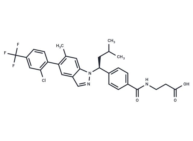 化合物 Glucagon receptor antagonists-5,Glucagon receptor antagonists-5