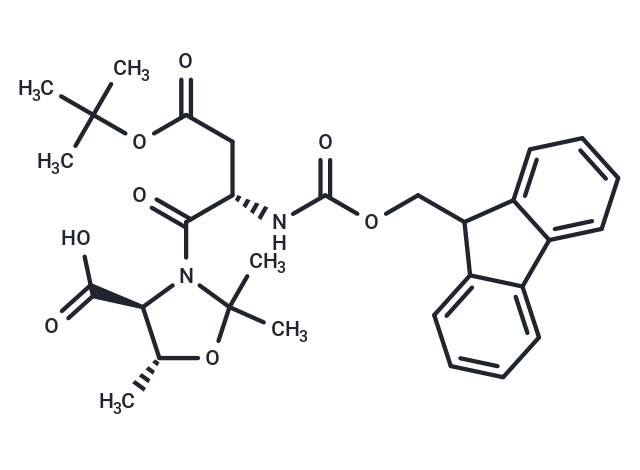 Fmoc-Asp(OtBu)-Thr(psi(Me,Me)pro)-OH,Fmoc-Asp(OtBu)-Thr(psi(Me,Me)pro)-OH