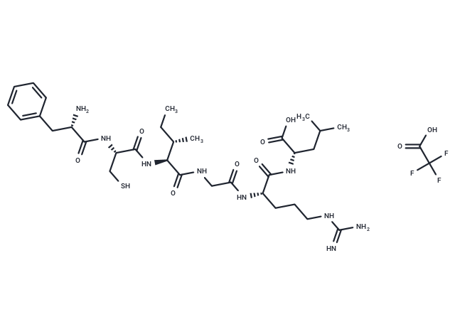 化合物 AT-1002 TFA,AT-1002 TFA (835872-35-0 free base)