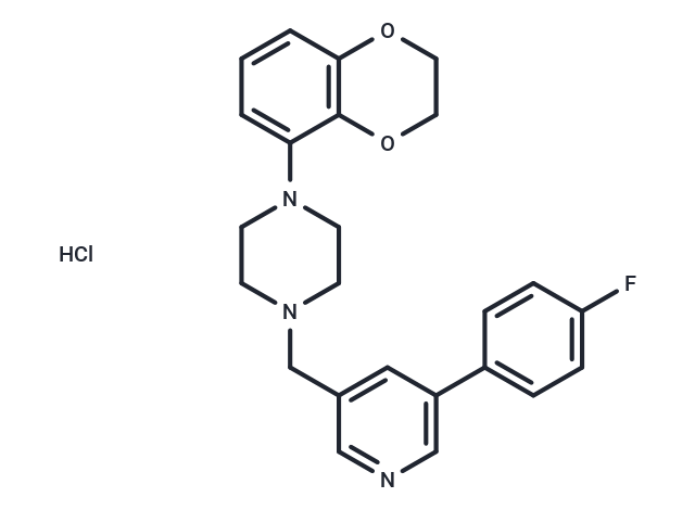 化合物 Adoprazine hydrochloride,Adoprazine hydrochloride