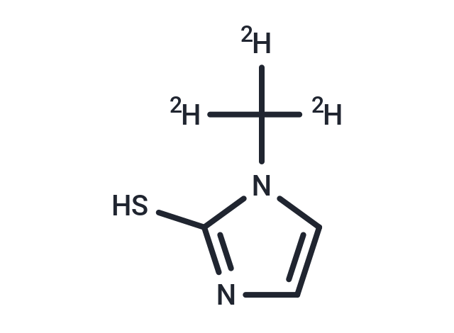 化合物 Methimazole D3,Methimazole D3