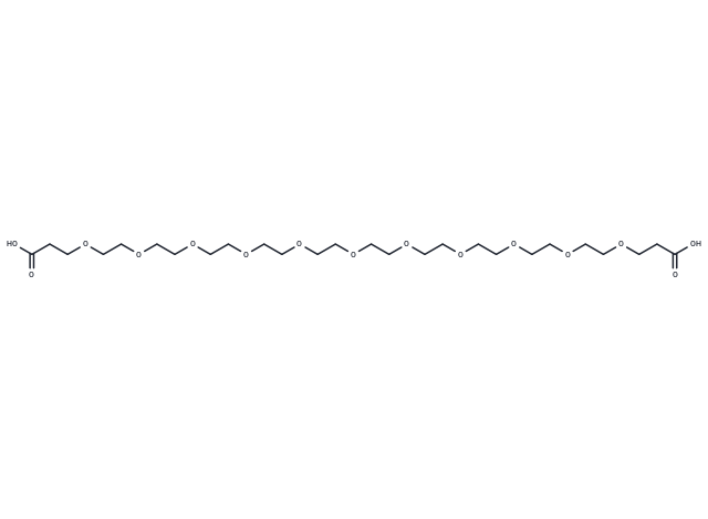 化合物 Bis-PEG11-acid,Bis-PEG11-acid