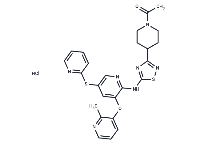 化合物 AR453588 hydrochloride,AR453588 hydrochloride