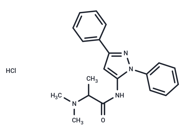 化合物 Difenamizole HCl,Difenamizole HCl