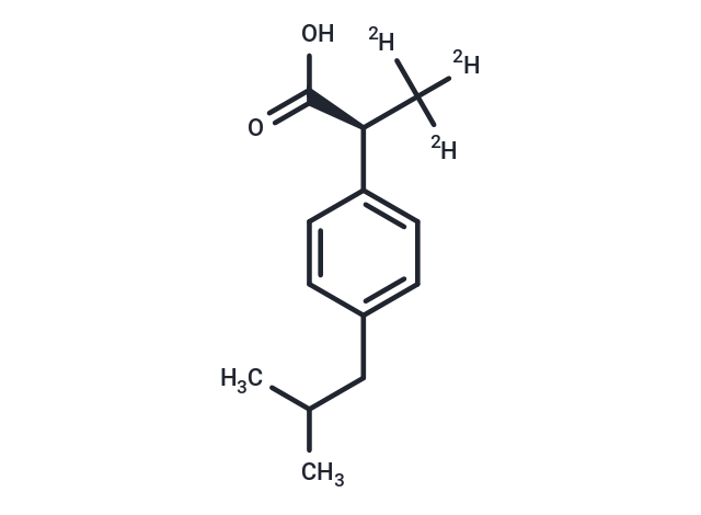 化合物 (S)-(+)-Ibuprofen D3,(S)-(+)-Ibuprofen D3