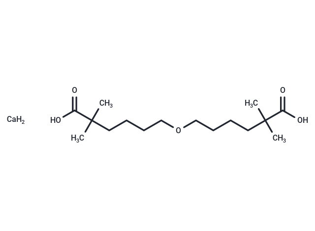 化合物 Gemcabene calcium,Gemcabene calcium