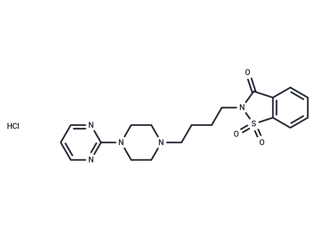 化合物 Ipsapirone hydrochloride,Ipsapirone hydrochloride