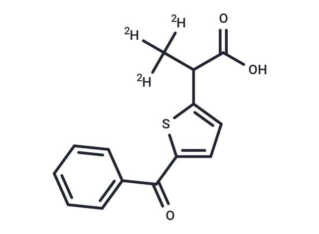 化合物 Tiaprofenic acid D3,Tiaprofenic acid D3