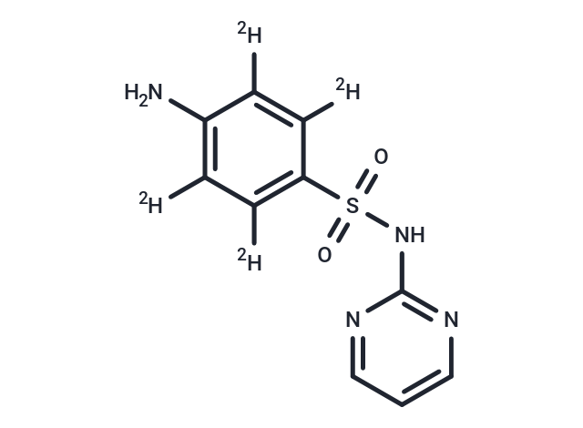 化合物 Sulfadiazine-d4,Sulfadiazine-d4