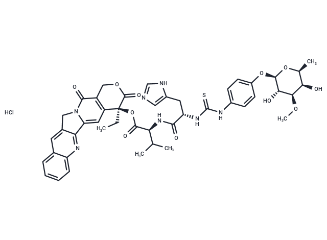 化合物 Afeletecan HCl,Afeletecan HCl