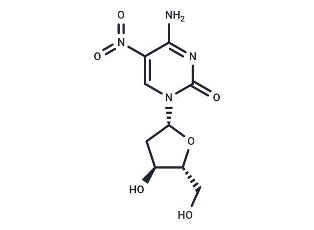 化合物 2′-Deoxy-5-nitrocytidine,2′-Deoxy-5-nitrocytidine