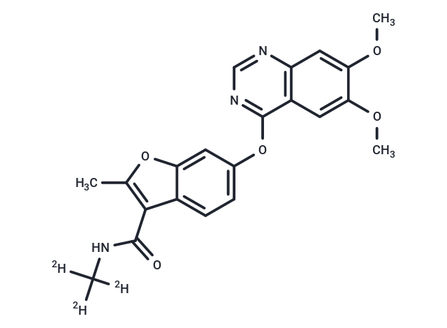 化合物 Fruquintinib-d3,Fruquintinib-d3