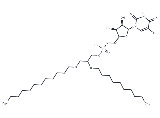 化合物 Fosfluridine tidoxil,Fosfluridine tidoxil