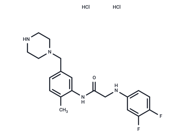 化合物 GW791343 dihydrochloride,GW791343 dihydrochloride