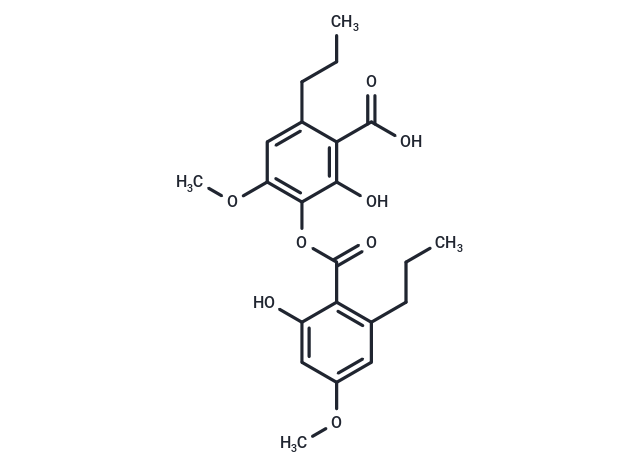 化合物 Sekikaic Acid,Sekikaic Acid