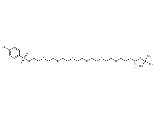 化合物Boc-NH-PEG7-Tos,Boc-NH-PEG7-Tos