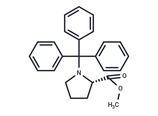 化合物 (2S)-1-Triphenylmethyl-2-pyrrolidinecarboxylic ?acid methyl ester,(2S)-1-Triphenylmethyl-2-pyrrolidinecarboxylic ?acid methyl ester