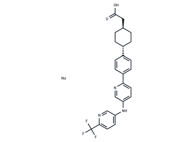 化合物 Pradigastat sodium,Pradigastat sodium