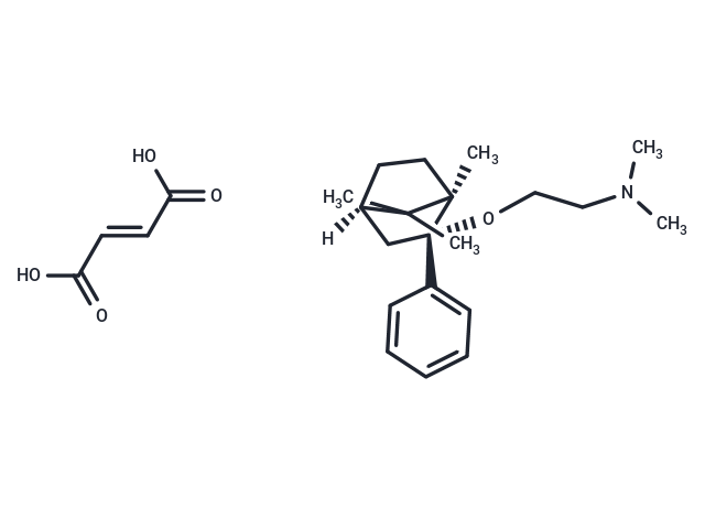 化合物 Deramciclane fumarate,Deramciclane fumarate