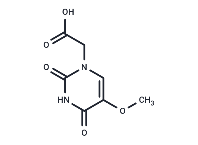 化合物 5-Methoxyuracil-1-yl ?acetic acid,5-Methoxyuracil-1-yl ?acetic acid